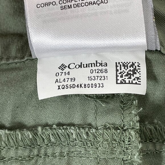 Columbia Kenzie Cove Bermuda Short Women's Size 2 Olive Green Outdoor Hiking - Picture 9 of 9
